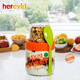 Банка с ложкой и контейнером Herevin Fruit-Yoghurt, 425 мл