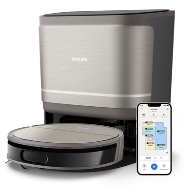 Робот-пилосос з вологим прибиранням Philips HomeRun Series 9000 XU9100/10