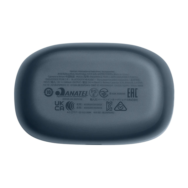 Наушники JBL Endurance Peak 3 Blue (JBLENDURPEAK3BLU)