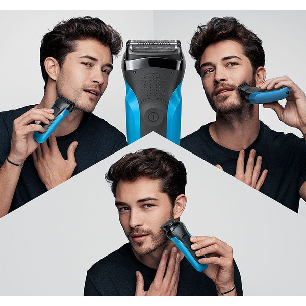 Электробритва Braun Series 3 310BT Black/Blue