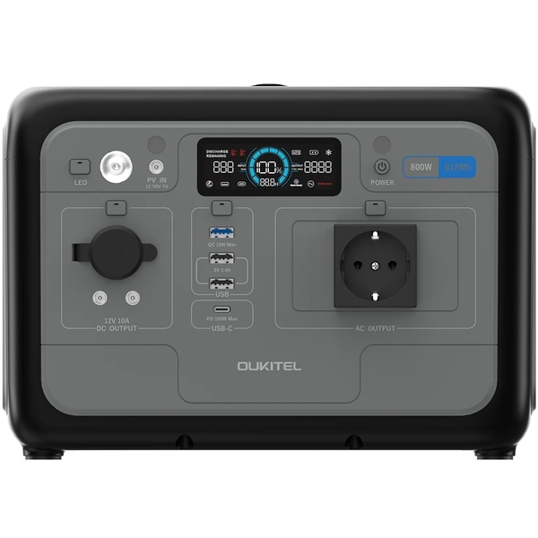 Зарядна станція Oukitel Р800 800Вт (512Вт/г)