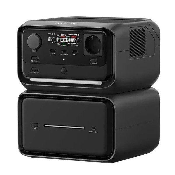 Комплект зарядної станції EcoFlow RIVER 3 Max Plus (EFRIVER3MaxPlus-EU-CBOX)