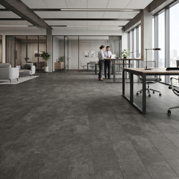 Вінілова плітка ПВХ Unilin Classic plank Spotted Cosmos Grey Concrete 40198