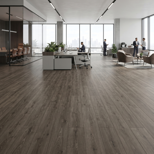 Виниловая плитка ПВХ Unilin Classic plank Click Vivid Oak Dark Brown 40191