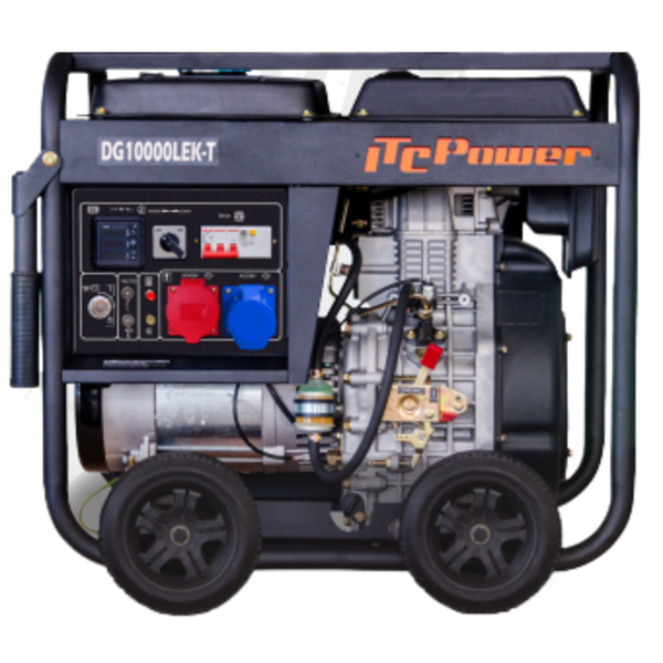 Генератор дизельний ITC Power DG10000LEK-T