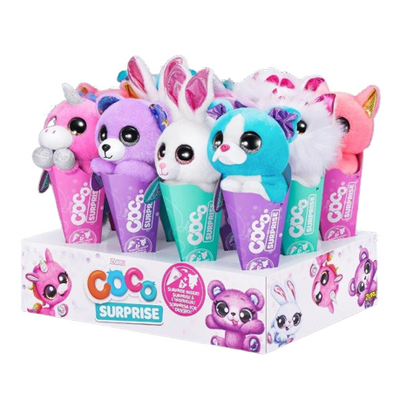 М'яка іграшка з сюрпр. в асорт. Zuru Coco Cones (у диспл. 12)