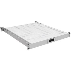 Полиця ZPAS 19" 1U висувна глибиною 450-550 мм сіра (W-5841-25-02-450-011)