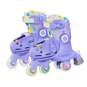 Роликові ковзани Yvolution Twista, розмір 30-33, фіолетовий
