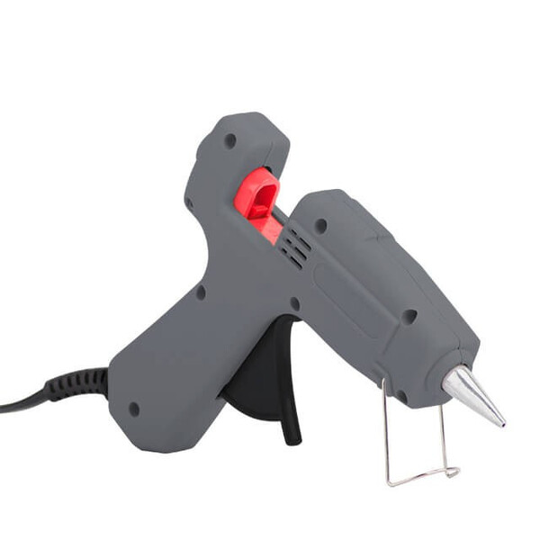 Пистолет клеевой 20(65)Вт, 230В, 180-195°C под стержни 7-7.5 мм, 5-13 г/мин. INTERTOOL RT-1101