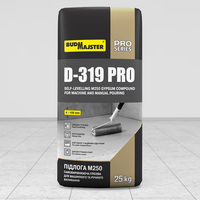 Самовирівнювальна суміш BUDMAJSTER D-319 PRO