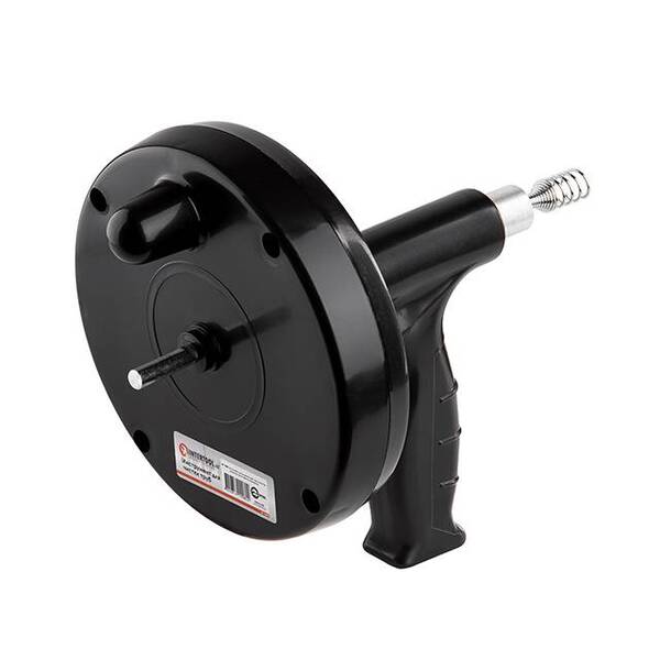 Інструмент для чищення труб, трос 6мм*4м, кручений загострений накінечник INTERTOOL HP-1008