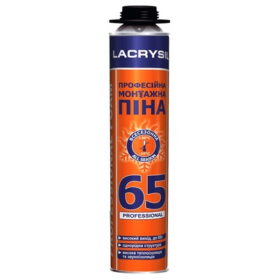 Піна монтажна професійна LACRYSIL 800 мл.