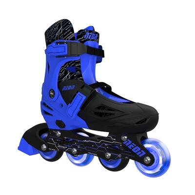 Роликові ковзани Neon Inline, розмір 34-37, синій