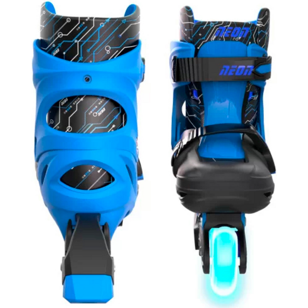 Роликовые коньки Neon Inline, размер 34-37, синий