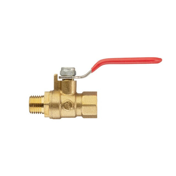 Кран шаровой воздушный, латунь, внутренняя резьба 1/4" - наружная резьба 1/4", STORM INTERTOOL PT-1883