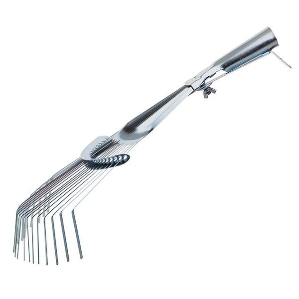 Грабли веерные 22 прутья, регулировка ширины рабочей поверхности INTERTOOL FT-3005