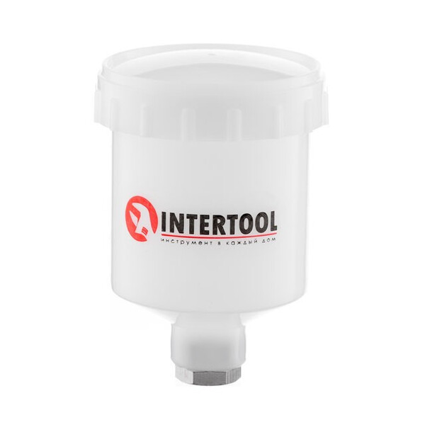 Бачок пластиковый 125мл Intertool для HVLP PT-1900
