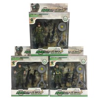 Іграшковий набір DIY TOYS Фігурка військового з обладнанням, в асорт CJ-2175143