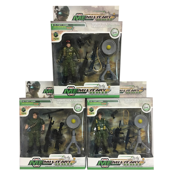 Игрушечный набор DIY TOYS Фигурка военного с оборудованием, в ассортименте CJ-2175143