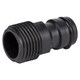 Адаптер для коннектора 1/2 с внешней резьбой 1/2 (ABS) GRAD (5016355)