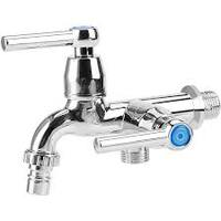 Кран зливний (водорозбірний) 1/2 пластиковий 10,5 см білий 1704WF-P Valve J.G.