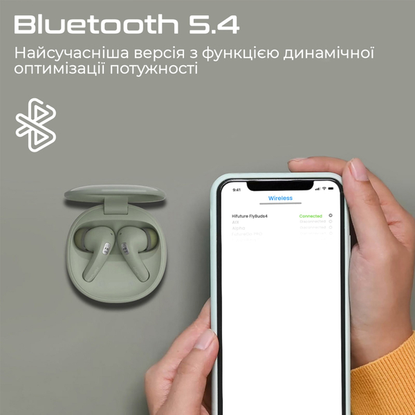 Bluetooth-гарнитура HiFuture Flybuds4 Black