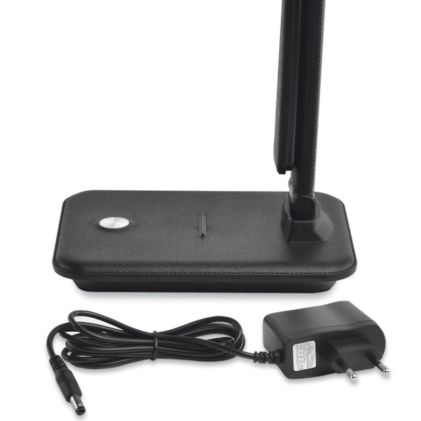 Настільна LED лампа Titanum TLTF-009B Black 10W (3000K-6500K) 220V