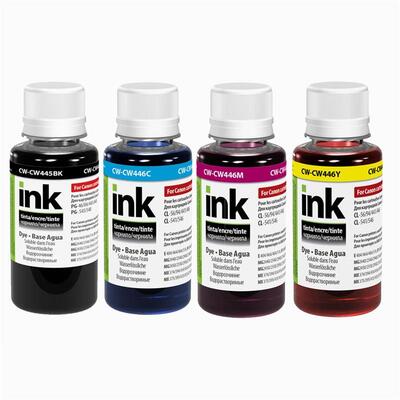 Водорозчинні чорнила для принтера ColorWay CW-CW445/CW446SET01