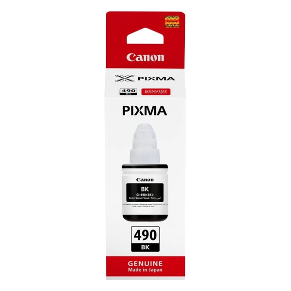 Водорастворимые чернила для принтера Canon GI-490 Black (0663C001)