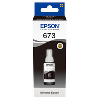 Водорастворимые чернила для принтера Epson C13T67314A Black для Epson L800, L810, L850, L1800