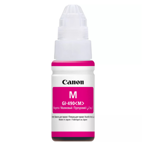 Водорастворимые чернила для принтера Canon GI-490 Magenta (0665C001)