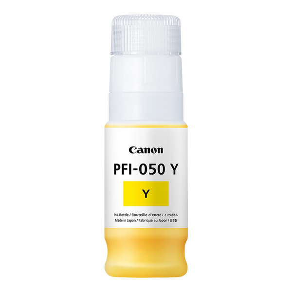 Водорастворимые чернила Canon PFI-050 Yellow 70ml (5701C001)