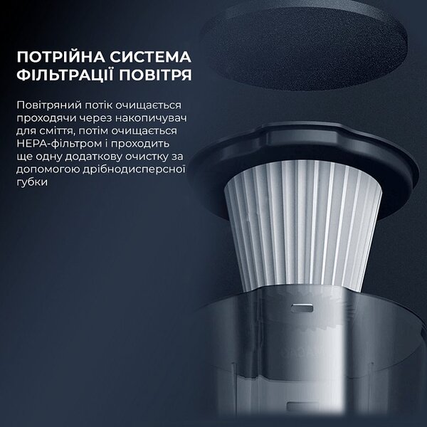 Пылесос Deerma Corded Hand Stick Vacuum Cleaner (DX115C)