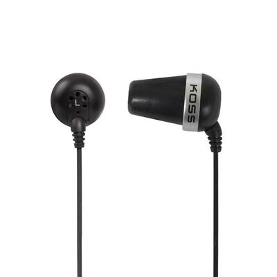 Навушники In-Ear Koss  The Plug Noise Isolating, 3.5 mini-jack, Чорний