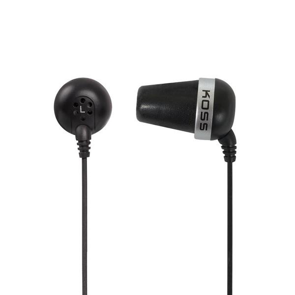 Наушники In-Ear Koss The Plug Noise Isolating, 3.5 mini-jack, Черный