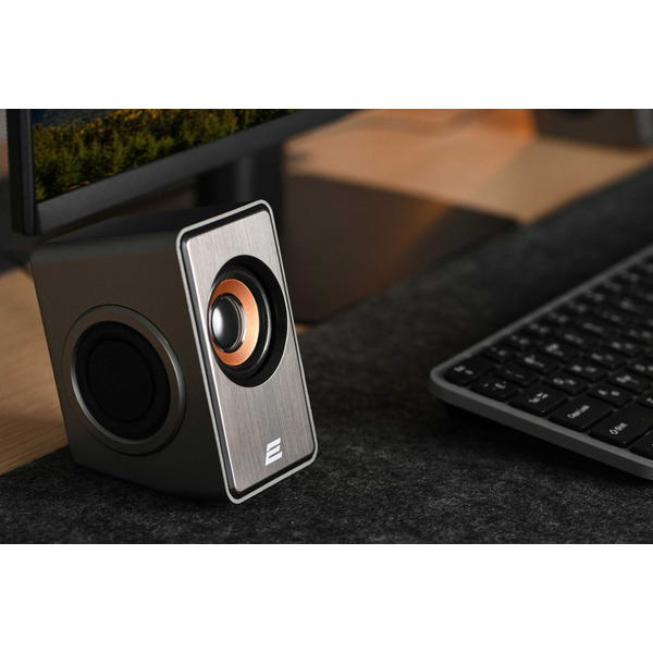 Компьютерные колонки 2E PCS204, 2.0, USB, Silver (2E-PCS204SV)
