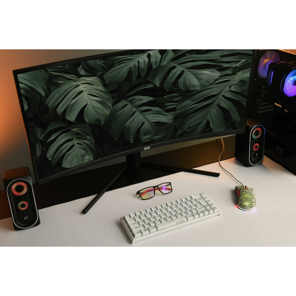 Компьютерные колонки 2E PCS234 RGB, 2.0, USB, Black (2E-PCS234BK)
