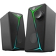 Компьютерные колонки 2.0 Defender J5, 6Вт, подсветка, USB, черная