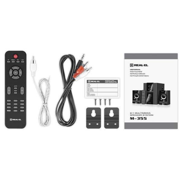 Акустическая система REAL-EL M-355 Black