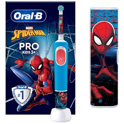 Зубная электрощетка Braun Oral-B Pro Kids D103.413.2KX Spider-Man