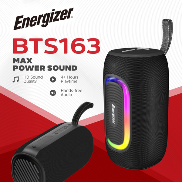 Портативная колонка Energizer BTS163 Black