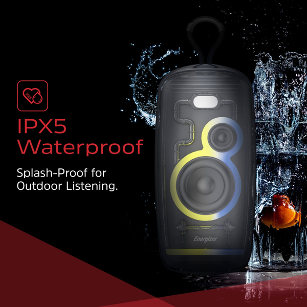 Портативная колонка Energizer BTS164 16 Вт Black