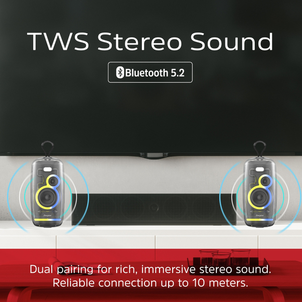 Портативная колонка Energizer BTS164 16 Вт Black