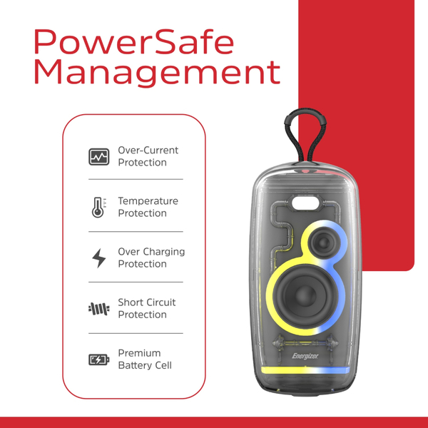 Портативная колонка Energizer BTS164 16 Вт Black