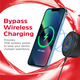Портативная колонка Energizer Bluetooth 5.3 5W + Wireless bypass Charging магнитная зарядка 10W Black (BTS055)