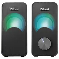 Комп'ютерні колонки Trust 23120_TRUST Arys 2.0, 14Вт, USB/AUX, RGB, чорний