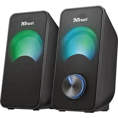 Компьютерные колонки Trust Arys Compact RGB 2.0 Speaker Set Black (23120)