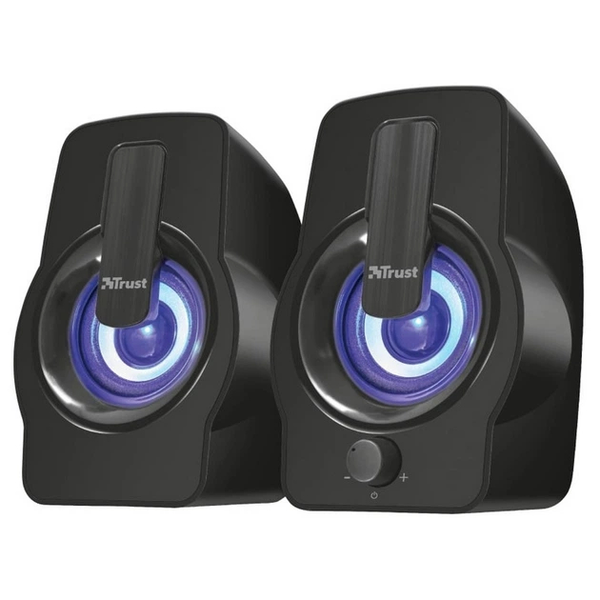 Компьютерные колонки Trust 2.0 Gemi RGB Black (22948)