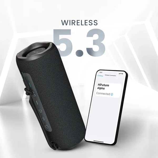Портативная колонка HiFuture Alpha 20W Black (alpha.black)