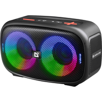 Портативна колонка 1.0 Defender Q5 20 Вт Bluetooth/FM/USB/TF/IPX5, LED, чорна